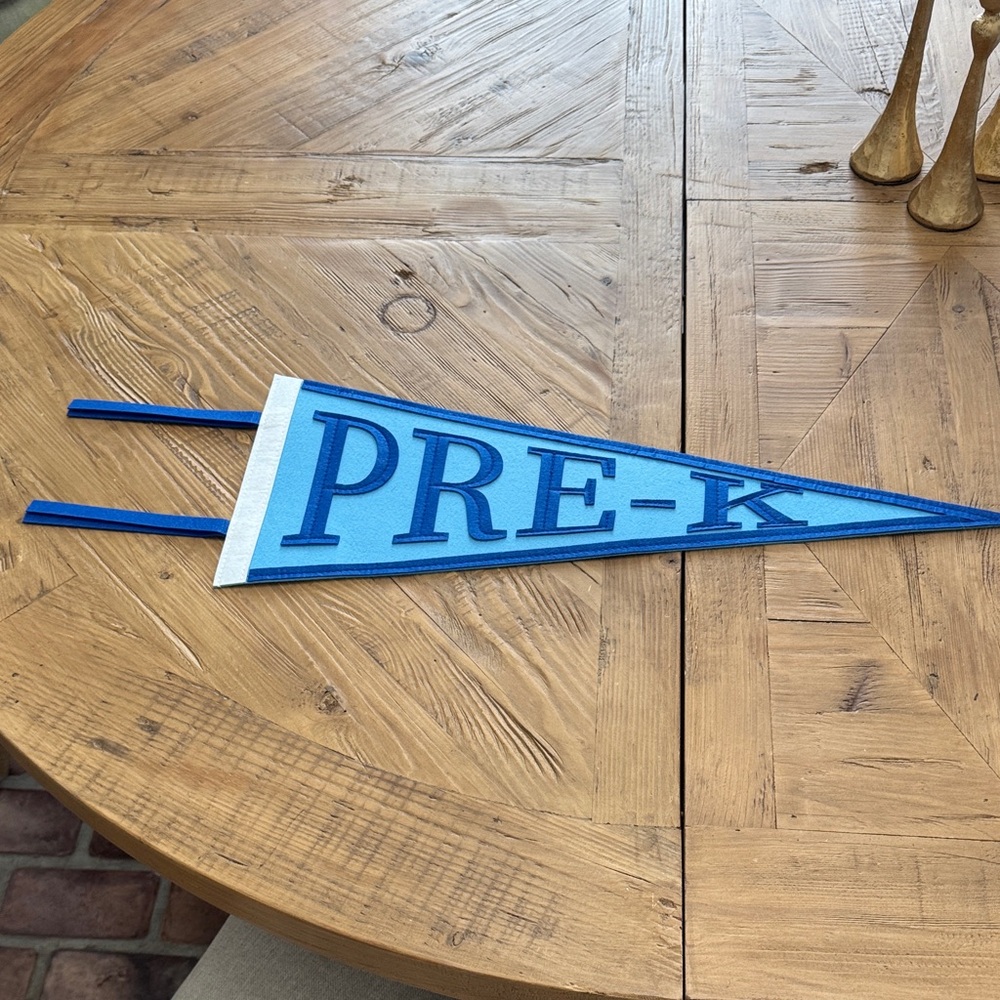 The Beaufort Bonnet Company Light Blue Pre-K Pennant